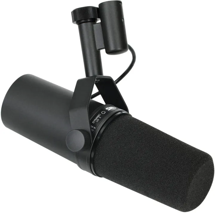 Shure SM7B podcast microphone
