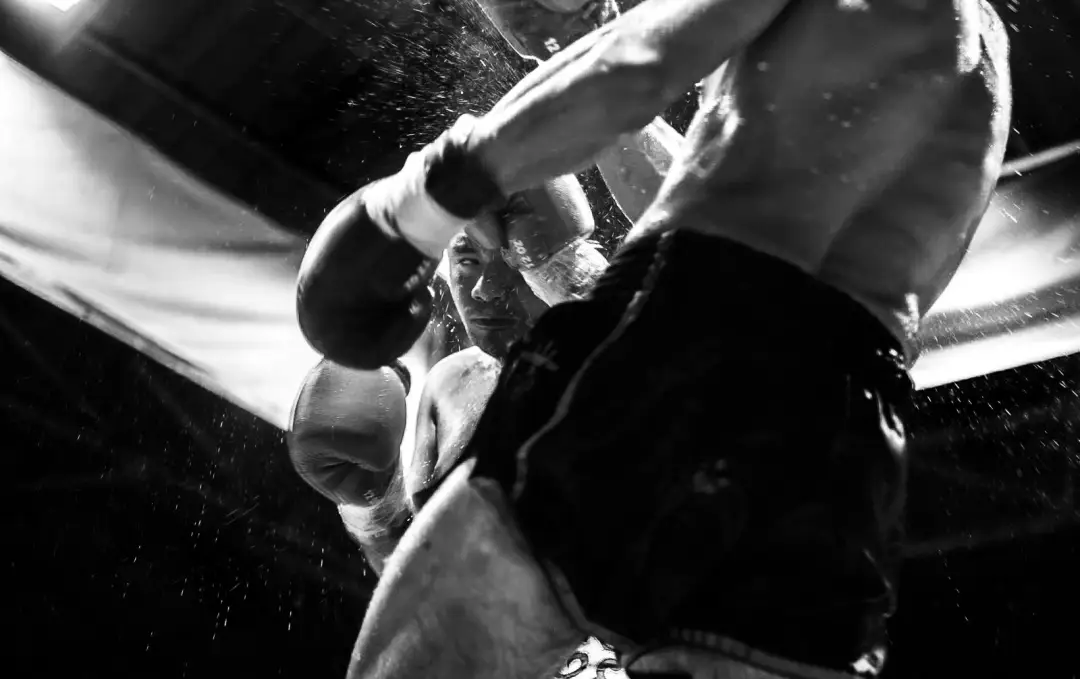 muay thai action