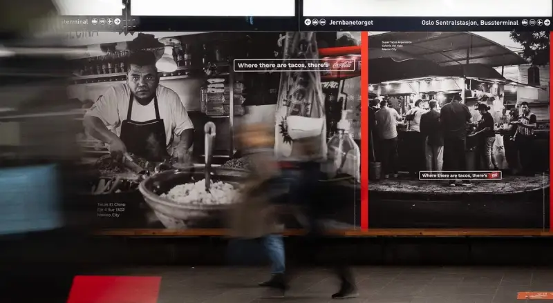 street photography campaign taco coca cola