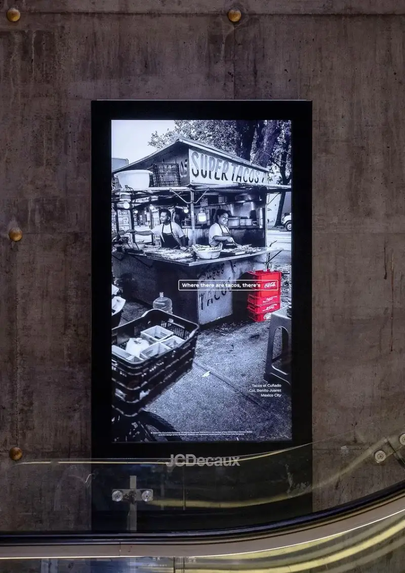 taco photography campaign for coca cola