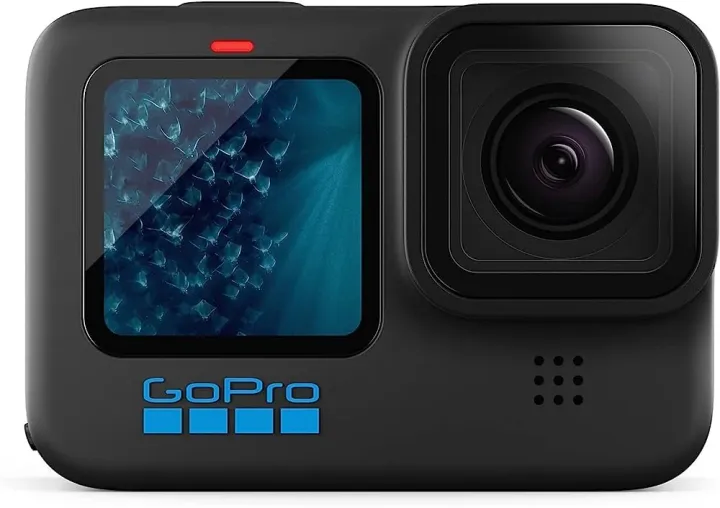 GoPro action camera for first-person photography videos