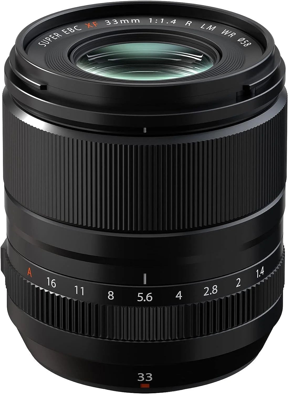 Fujinon XF 33mm f/1.4 R LM WR lens
