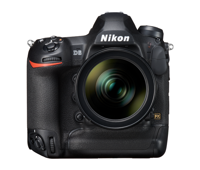 Nikon D6 professional DSLR camera for press photographers