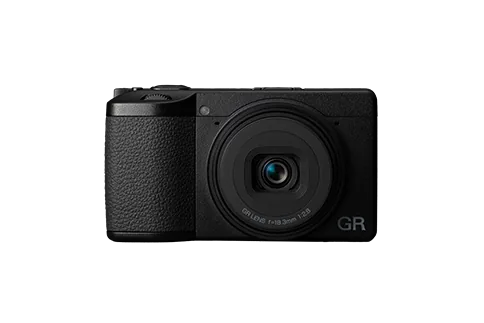 Ricoh GR IV compact camera with fixed 28mm-equivalent lens
